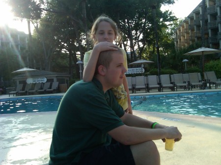 Bridget and Hunter, Hilton Head, May 2011