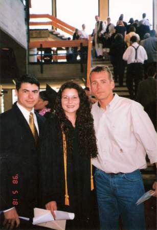 E and Matt at my college graduation