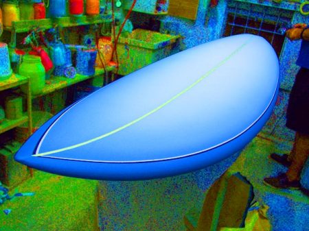 Airbrushed Surfboard