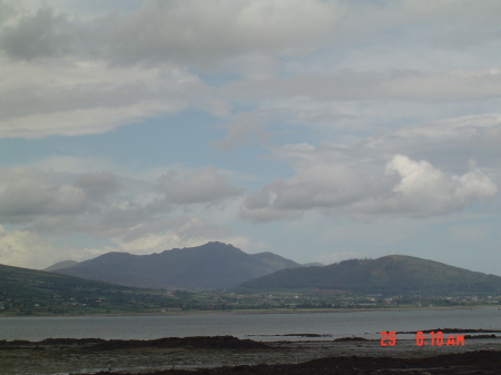 The Mourne mountains and fjords