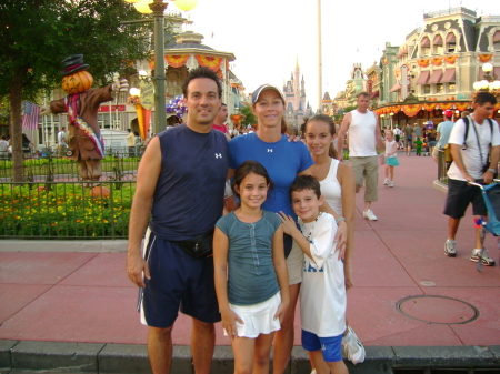 The Family at Disney World