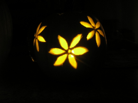 2008 Halloween pumpkin carving