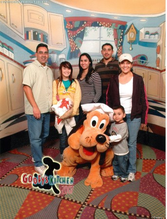 Family at Disneyland - GK