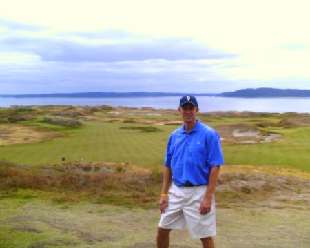 Tom at Chambers Bay