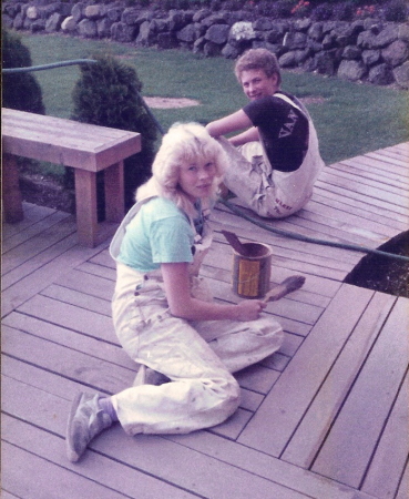 Bob and myself in 1985