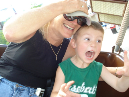 Me & my grandson Evan