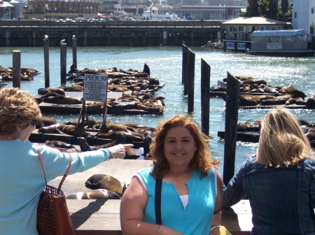 At Fisherman's Wharf in San Francisco