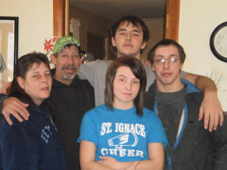 Brenda, Gary, Hailey, Jacobb and Travis