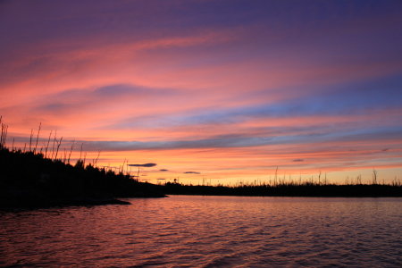 Canadian sunset - Aug. 2011