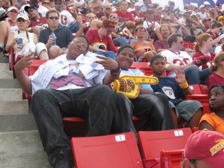 Skins fans for a day