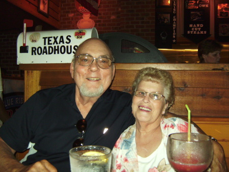 My Mom and Dad on their anniversary - 6/08