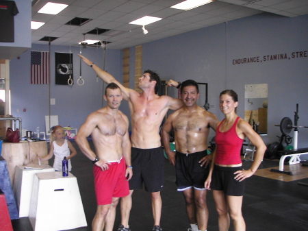 Winning Team at Crossfit Competition (2008)