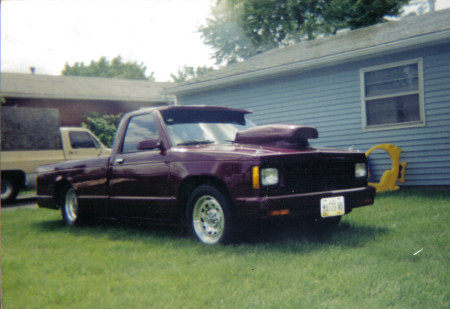 s10 in back yard