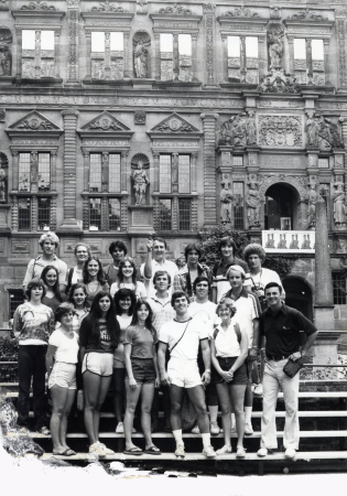 Heidelberg Castle, Germany - Europe Trip 1979