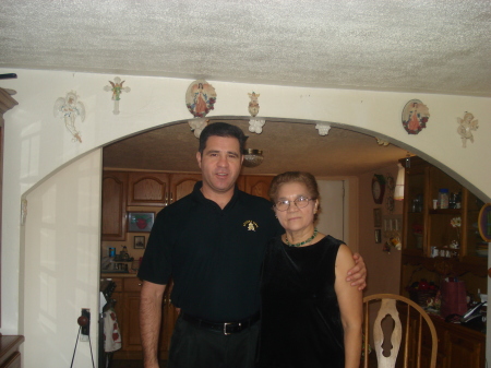 Lupe (my hubby) & Maria (mother-in-law)