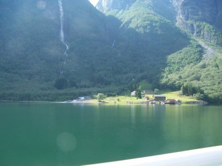 Fjord near Flan, Norway