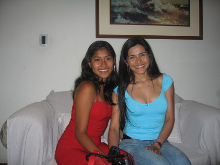 Maria and her Sister Nellie, Peru 2006