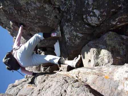 Climbing Wetterhorn