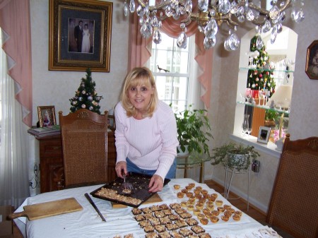 Baking cookies  '06