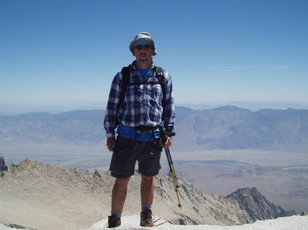 Mt Whitney summit, July 2008