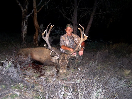 My husband's 18 point Red Stag May 2008 AUS