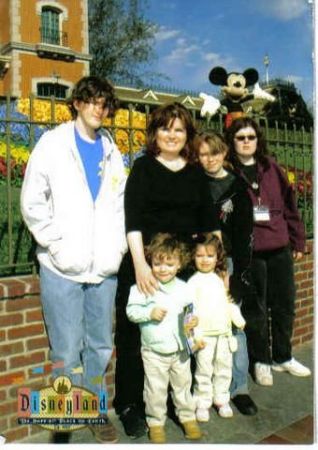 with my kids at Disneyland 2006