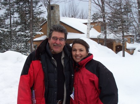 Glenn and Noranne at Bretton Woods, Feb 2008