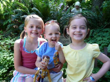 the kids at enchanted forest