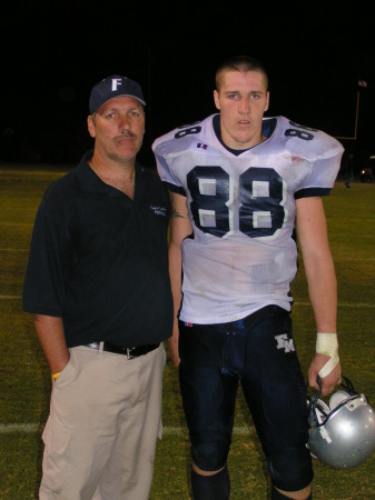 Richard Coaching his Son Patrick