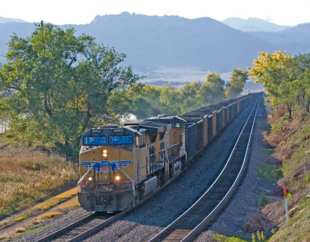 Coal Train Arrives In Denver