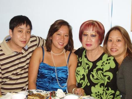 Francis,Babs,Mom,Ally