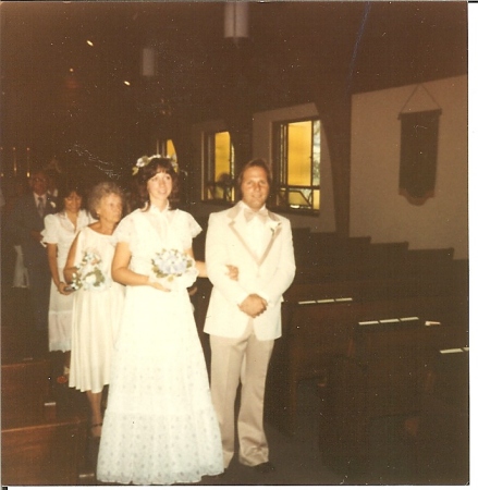 us in a wedding early '80's