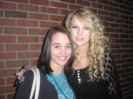 Kenzie with Taylor Swift