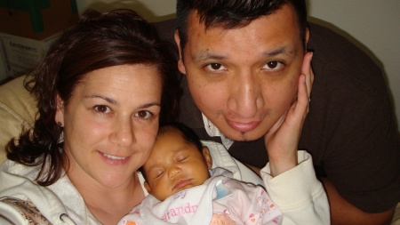 Genevieve, Francisco and Sophia Esparza