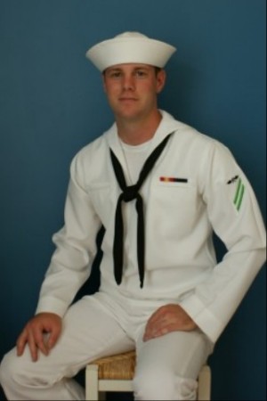 Daniel in uniform