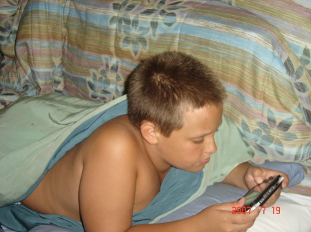 Brent playing PSP !!!!