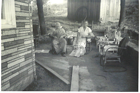 Wife's grandmother, Annie Ethel (Halstead) Henry Reynolds, and her 2nd husband,  Pa Reynolds.