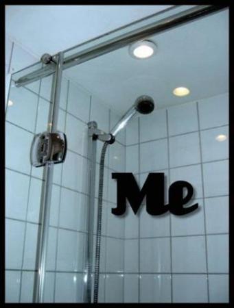 Me in the shower