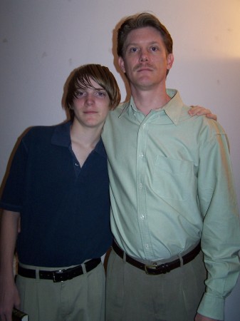 My Son (Erik) and husband (Cary)