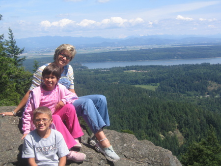 The kids and I in WA 2007