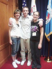 daughter Lori,, Chase and Kelsy