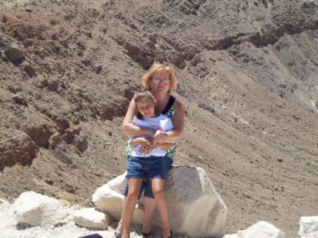 JOY AND ABBY AT THE GRAND CANYON