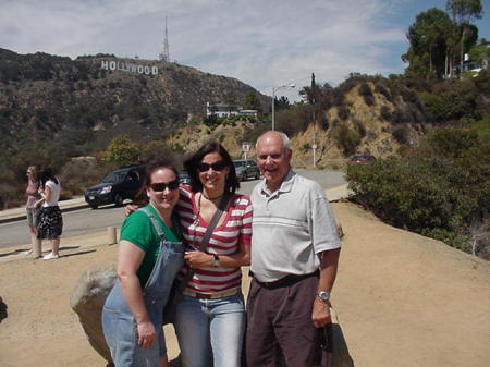 Daughters Laurie, Erica & Dave: LA, 2007