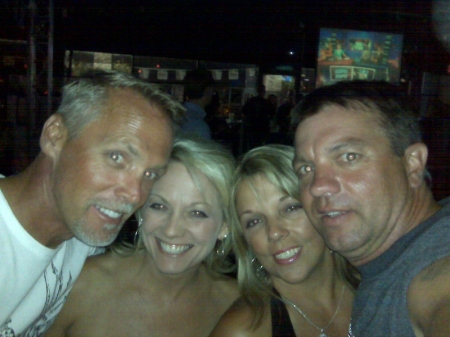 Mike, me, Terri & Eddie