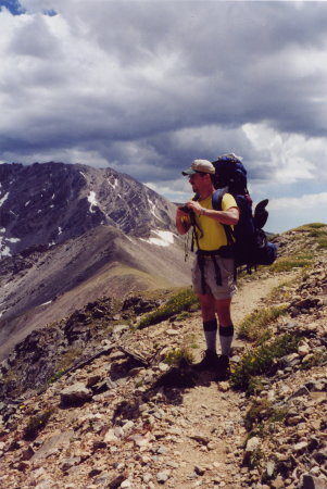 Me backpacking in the Raway Wilderness