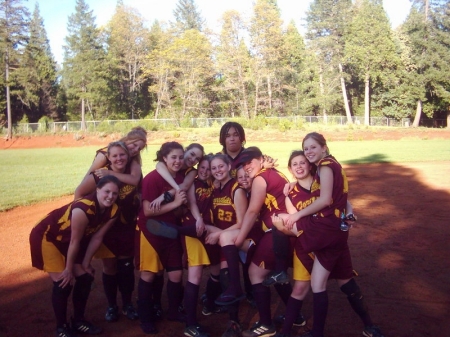 F.H.S. 1st year softball team