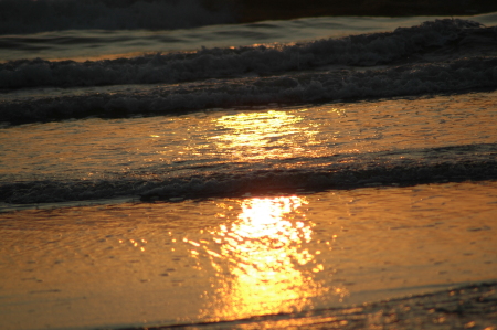 Sunrise In The Surf