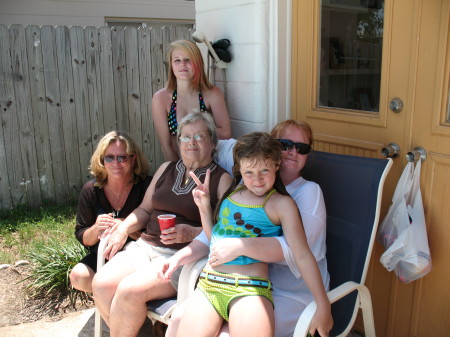 gramma, cathy, kay, danielle and i