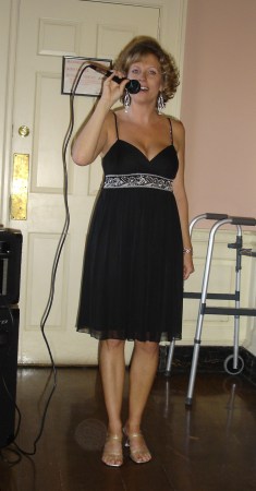 Performing at Edmond Hall in Connecticut