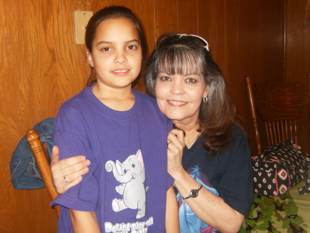 grandma cindy, me, and granddaughter korina,